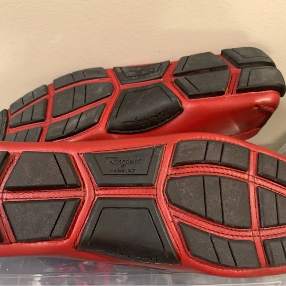 Salvatore Ferragamo Parigi Leather Driving Loafers (Rare) - Picture 4 of 5